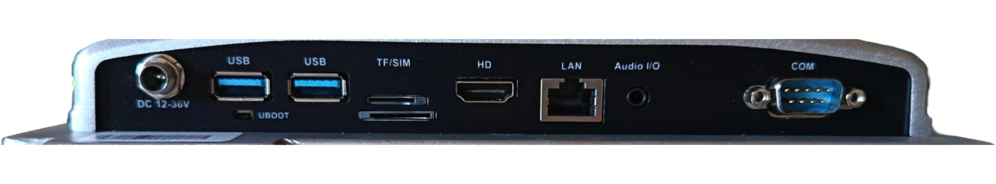 Bottom edge connections